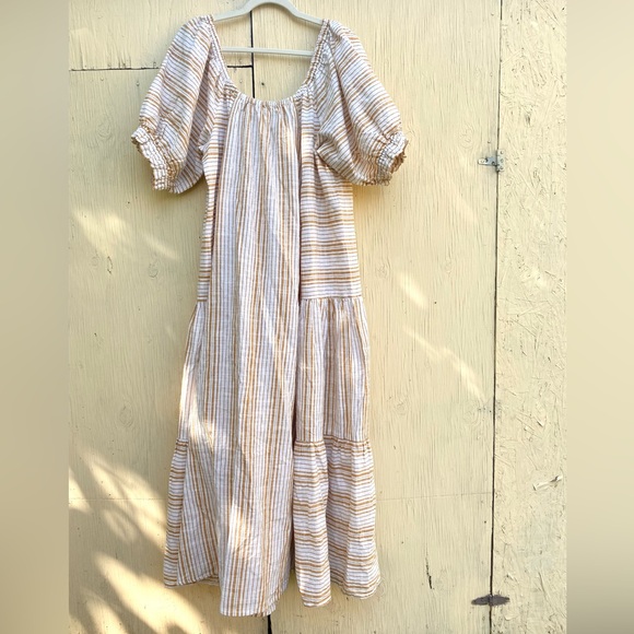 Spell Lady Palm Gown in Toffee - Picture 9 of 15